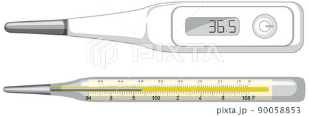 Thermometer mercury and digital thermometer 90058853