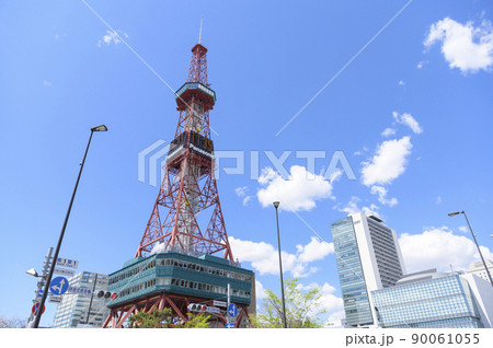 さっぽろテレビ塔(空バック) さっぽろテレビ塔(空バック) 90061055