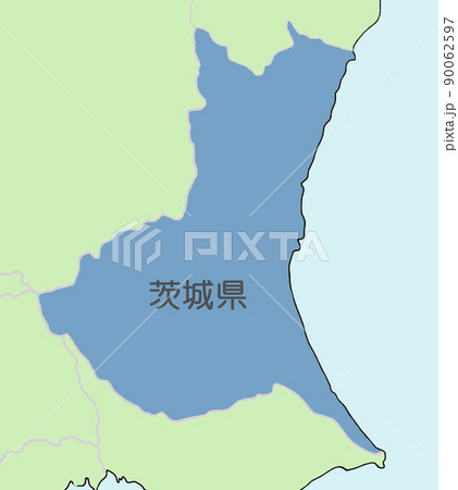 事件（暗いイメージ）の地図　茨城県 90062597