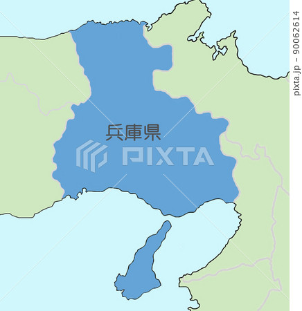 事件（暗いイメージ）の地図　兵庫県 90062614