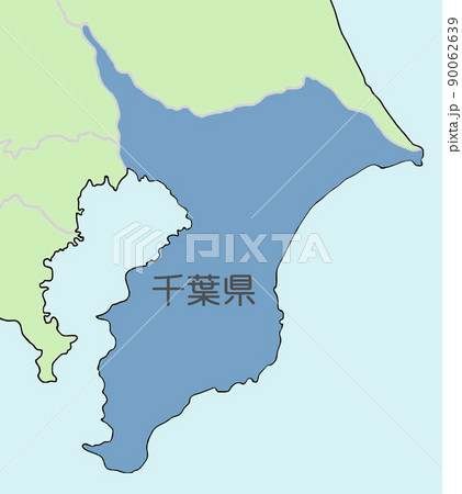 事件（暗いイメージ）の地図　千葉県 90062639