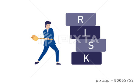リスクヘッジ・リスクマネジメント・リスクアセスメントのイラスト素材 リスクヘッジ・リスクマネジメント・リスクアセスメントのイラスト素材 90065755