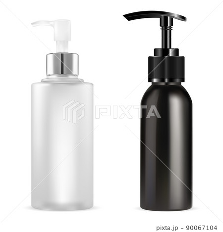 Pump bottle. Soap dispenser cosmetic container mockup 90067104