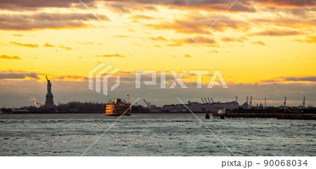 The statue of Liberty in Manhattan, New York City The statue of Liberty in Manhattan, New York City 90068034