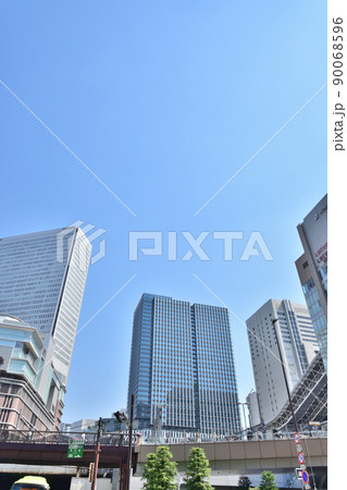 大阪　梅田の都市風景 90068596