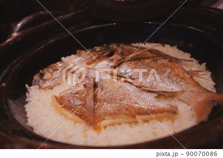 土鍋　鯛めし　米　ご飯 90070086