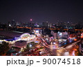 タイ王国バンコクの夜景（Night Scene of Bangkok , Thailand） 90074518
