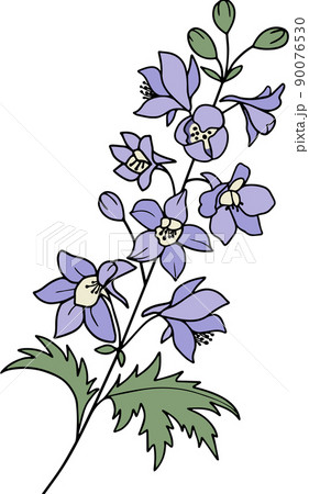 花 植物 図 90076530