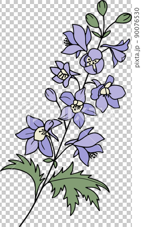 花 植物 図 90076530