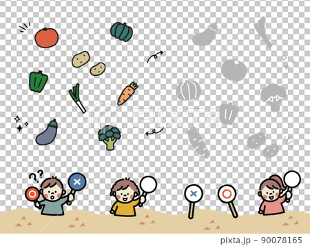 蔬菜剪影測驗 蔬菜剪影測驗 90078165