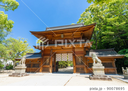 《愛媛県》新緑の季節、大山祇神社_今治市大三島町 《愛媛県》新緑の季節、大山祇神社_今治市大三島町 90078695