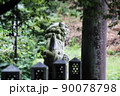 神社の狛犬 90078798