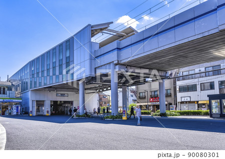 東京都大田区の都市風景　雑色駅 90080301