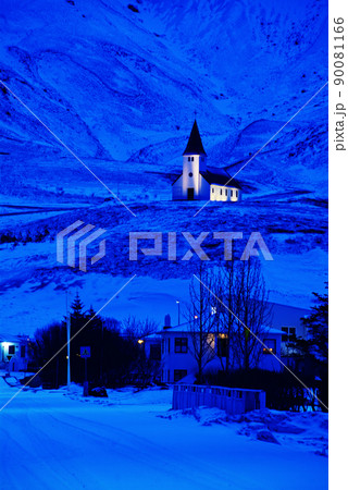 アイスランド、ヴィークの教会、ヴィーク・イ・ミールダル教会、Vik I Myrdal Church アイスランド、ヴィークの教会、ヴィーク・イ・ミールダル教会、Vik I Myrdal Church 90081166