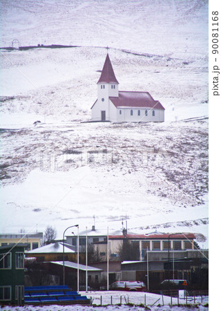 アイスランド、ヴィークの教会、ヴィーク・イ・ミールダル教会、Vik I Myrdal Church 90081168