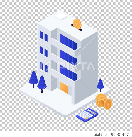 アイソメトリック｜マンション購入・不動産投資・投資用物件 90081407