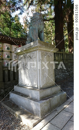信濃國一之宮 諏訪大社 下社 春宮 狛犬 信濃國一之宮 諏訪大社 下社 春宮 狛犬 90081566