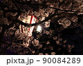 夜桜ライトアップ 90084289