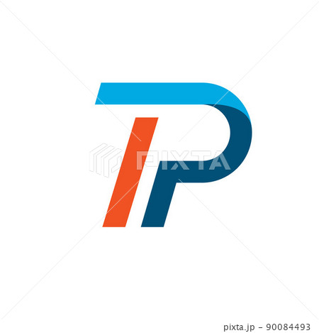 P or TP  letter  icon illustration vector concept design 90084493