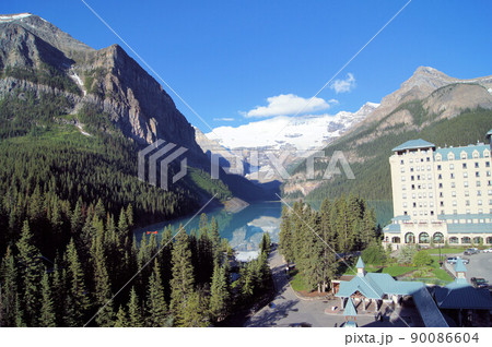 フェアモントから見たレイクルイーズ 90086604