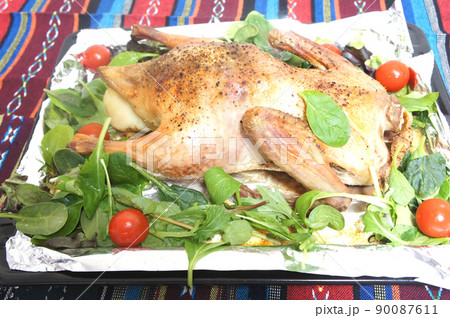 合鴨の丸焼き 90087611