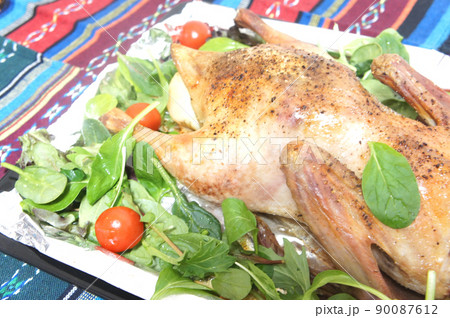 合鴨の丸焼き 90087612