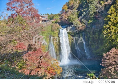 白糸の滝　紅葉 90089200