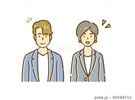 人物　イラスト 90089552