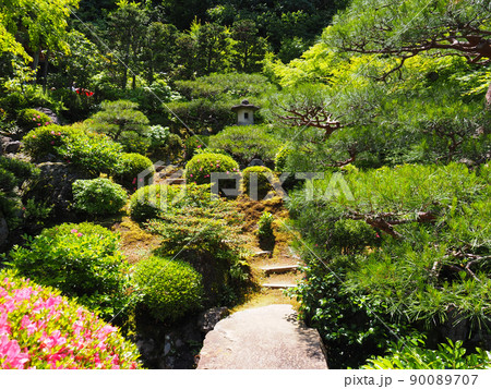 京都　旧邸御室　庭園 90089707