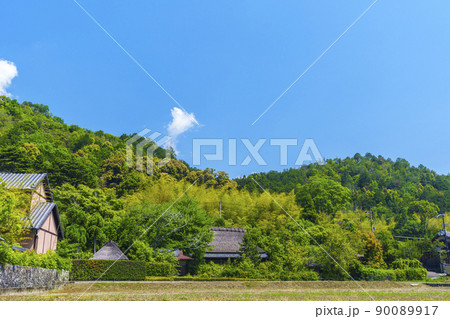 京都　嵯峨観空寺久保殿町　風景 90089917