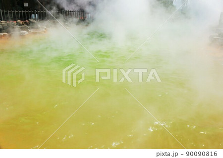 大分県　別府　地獄巡り　鬼山地獄 90090816