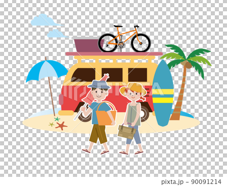夏季海水浴休閒 90091214