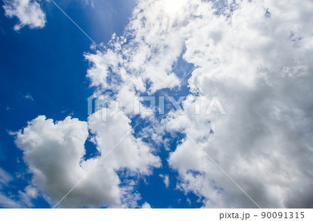Blue sky with clouds Blue sky with clouds 90091315