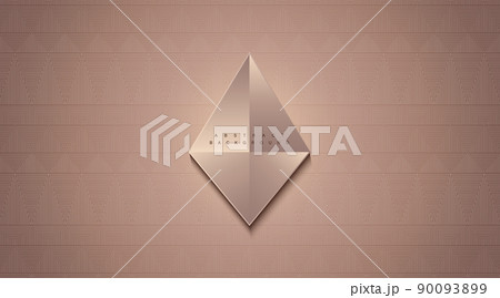 Abstract luxury pattern background. Elegant gold geometric stripes lines texture. Modern triangles graphic elements. Line design. Suit for banner, poster, brochure, flyer, cover. Vector illustration Abstract luxury pattern background. Elegant gold geometric stripes lines texture. Modern triangles graphic elements. Line design. Suit for banner, poster, brochure, flyer, cover. Vector illustration 90093899