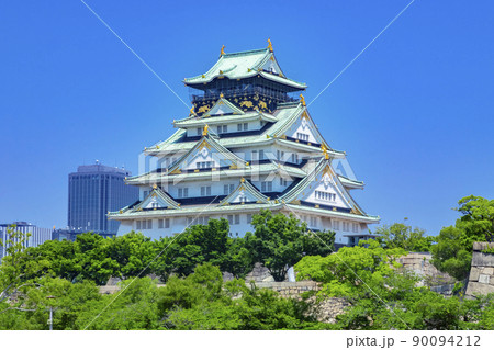 大阪城　新緑 90094212