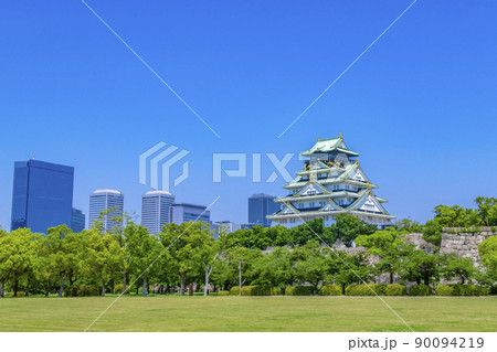 大阪城　新緑 90094219