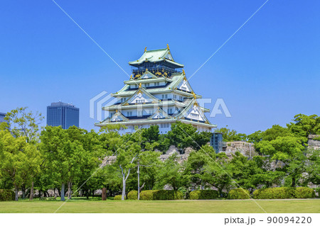 大阪城　新緑 90094220