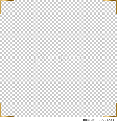 Square Golden Frame cut out Square Golden Frame cut out 90094234
