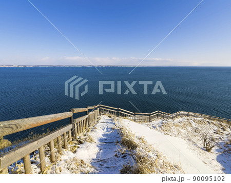 北海道・冬の霧多布岬 / Cape Kiritappu, Japan 90095102