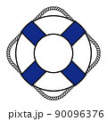 ロープの通った浮き輪 90096376