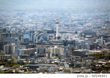 将軍塚から見た京都市内の風景 将軍塚から見た京都市内の風景 90096861