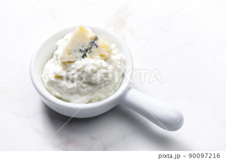 still life of blue cheese dip still life of blue cheese dip 90097216