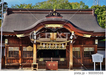 田縣神社の拝殿：愛知県小牧市 90099566
