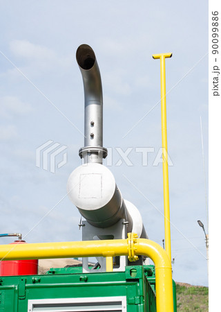 Diesel electric generator used as a backup power source Diesel electric generator used as a backup power source 90099886