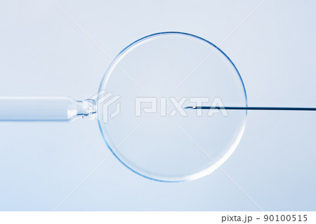 In vitro fertilisation concept. Artificial insemination or fertility treatment macro photography. In vitro fertilisation concept. Artificial insemination or fertility treatment macro photography. 90100515