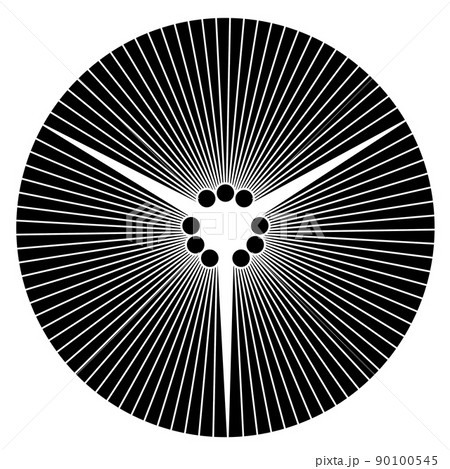 家紋です。三つ割り唐松といいます。 家紋です。三つ割り唐松といいます。 90100545