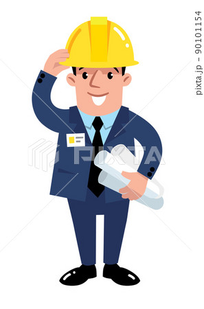 Funny construction worker, engineer or architect 90101154