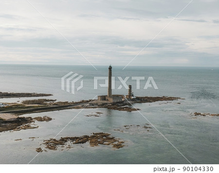 The gatteville lighthouse in Normandy The gatteville lighthouse in Normandy 90104330