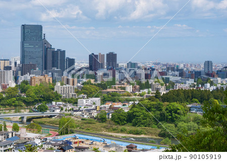 風景、写真、街風景 仙台市青葉山から仙台市を展望 地下鉄国際センター駅周辺風景 風景、写真、街風景 仙台市青葉山から仙台市を展望 地下鉄国際センター駅周辺風景 90105919