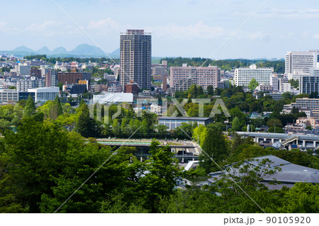 風景、写真、街風景 仙台市青葉山から仙台市を展望 地下鉄国際センター駅周辺風景 風景、写真、街風景 仙台市青葉山から仙台市を展望 地下鉄国際センター駅周辺風景 90105920